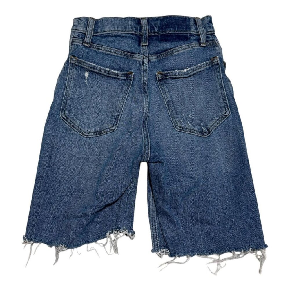 Abercrombie & Fitch The 90s Straight Cut Off Jean Shorts Women's 25 (Fits 24")
